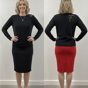 Kinross Black  Cashmere Sweater